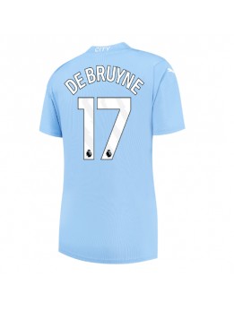 Manchester City Kevin De Bruyne #17 Heimtrikot für Frauen 2023-24 Kurzarm